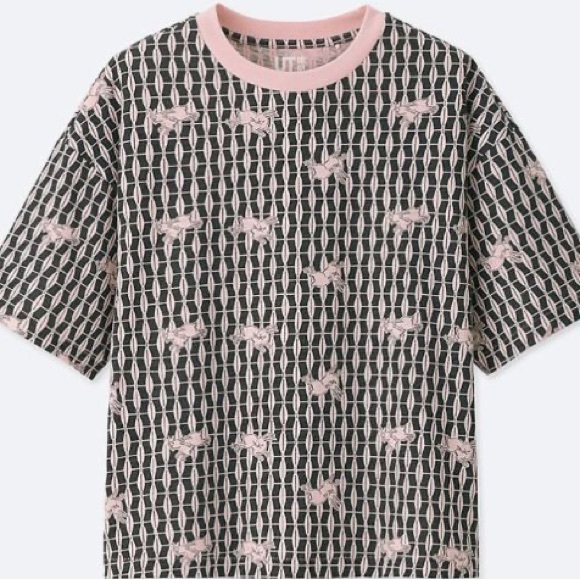 Uniqlo | Tops | Uniqlo Katagami Museum Of Fine Arts Collab Rabbit Shirt ...